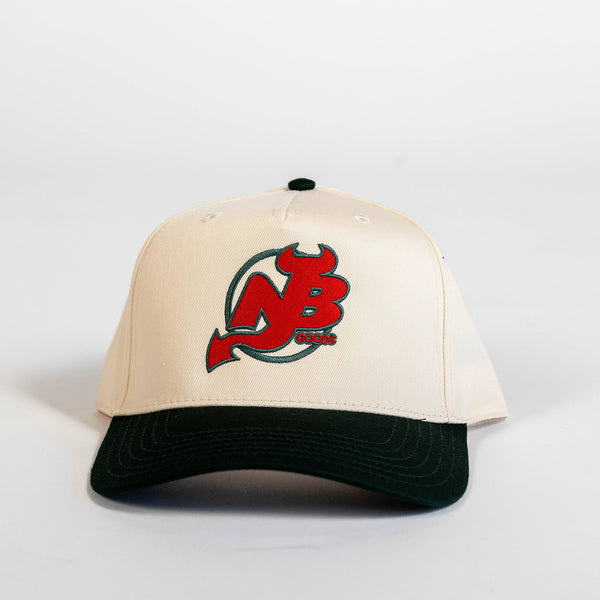 Devil-ish Structured Two-Tone Snapback