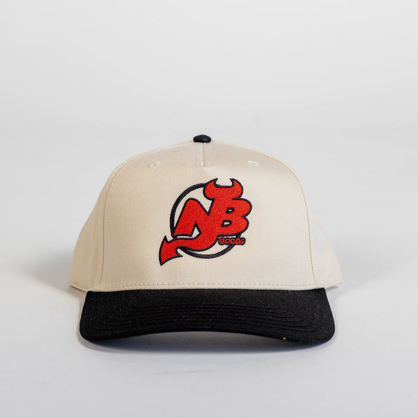 Devil-ish Structured Two-Tone Snapback