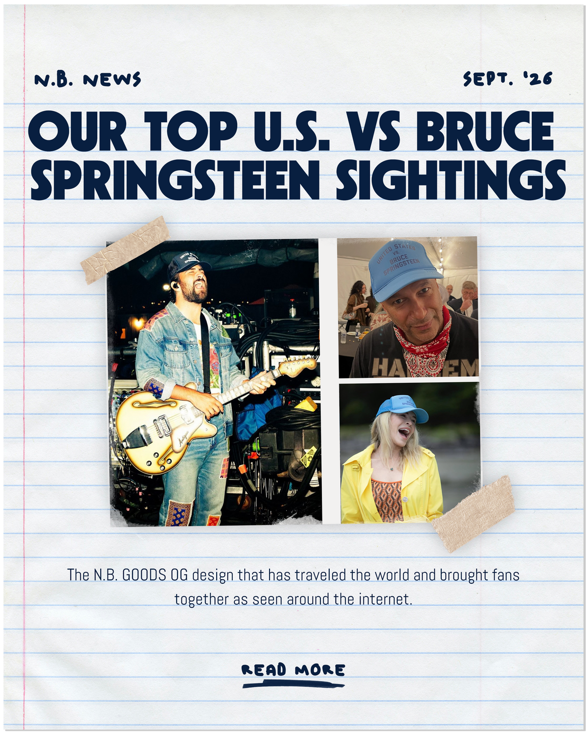 Our Top United States vs. Bruce Springsteen Sightings