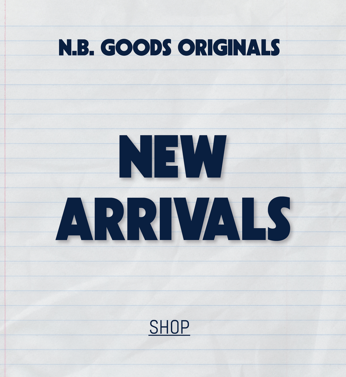 N.B. GOODS Originals – N. B. GOODS