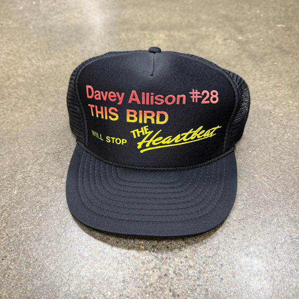 DEADSTOCK RARE 80s 90s Davey Allison Thunderbird vs. Chevy Snapback