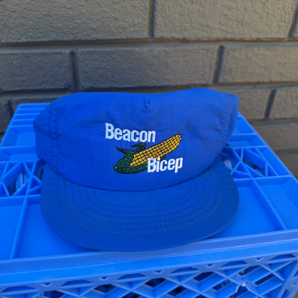 DEADSTOCK 80s Beacon Bicep Nylon Swingster Snapback miUSA