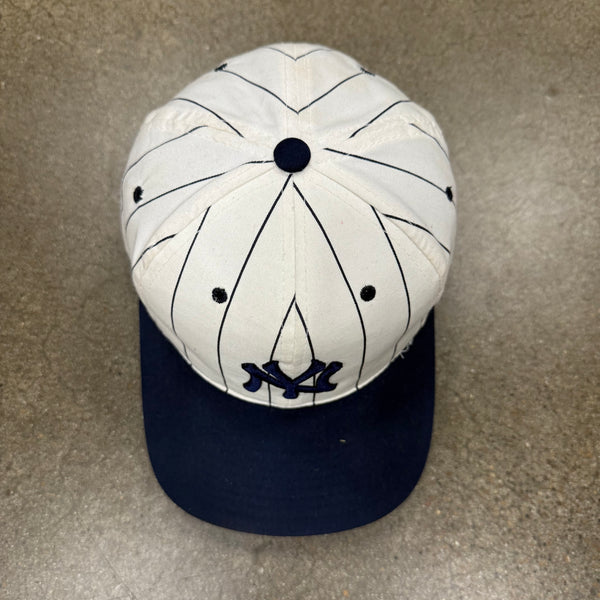 90s Two-Tone New York Yankees Pinstripe Snapback