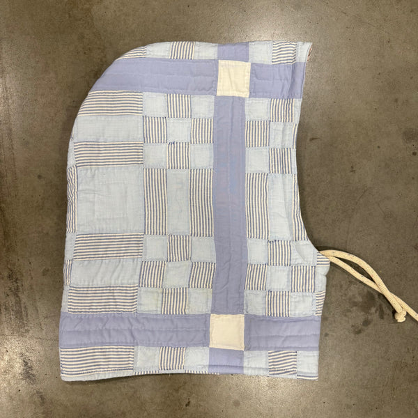 N.B.G. Upcycled Nine Patch Quilt Balaclava (1)