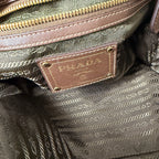 Authenticated Prada Tessuto Nylon & Leather Tote