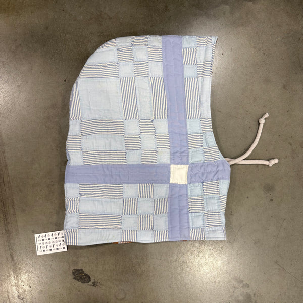 N.B.G. Upcycled Nine Patch Quilt Balaclava (2)