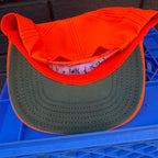 DEADSTOCK 80s/90s Buck Fever Hi-Vis Snapback miUSA