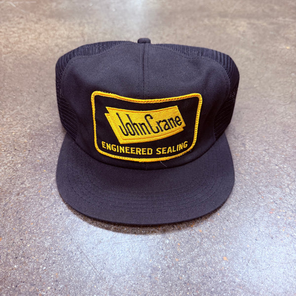 DEADSTOCK 80s John Crane Patch K-Brand Snapback miUSA