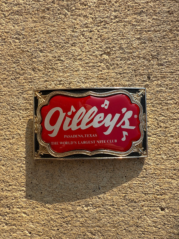 Gilley’s Pasadena World’s Largest Nite Club Belt Buckle - 3.5”