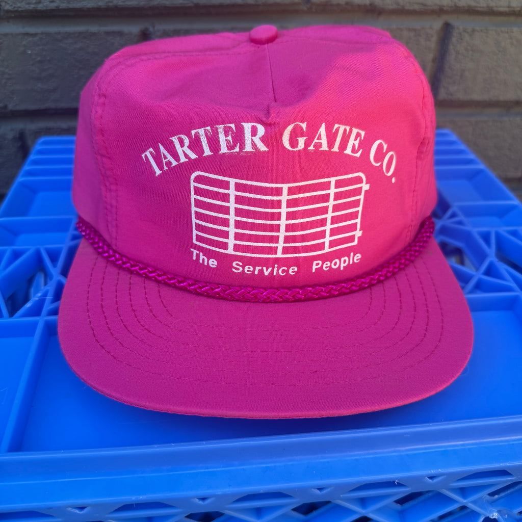 DEADSTOCK 80s Tarter Gate Roped Snapback