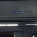 Every Second Counts Sign