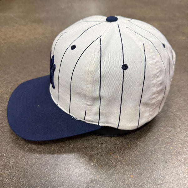 90s Two-Tone New York Yankees Pinstripe Snapback