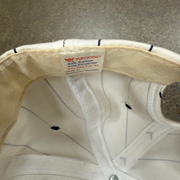 90s Two-Tone New York Yankees Pinstripe Snapback