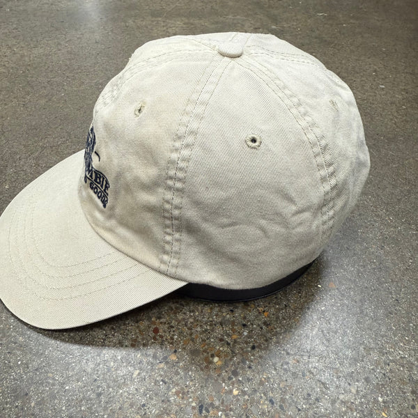 90s/Y2K Abercrombie Dad Hat Leather Strap