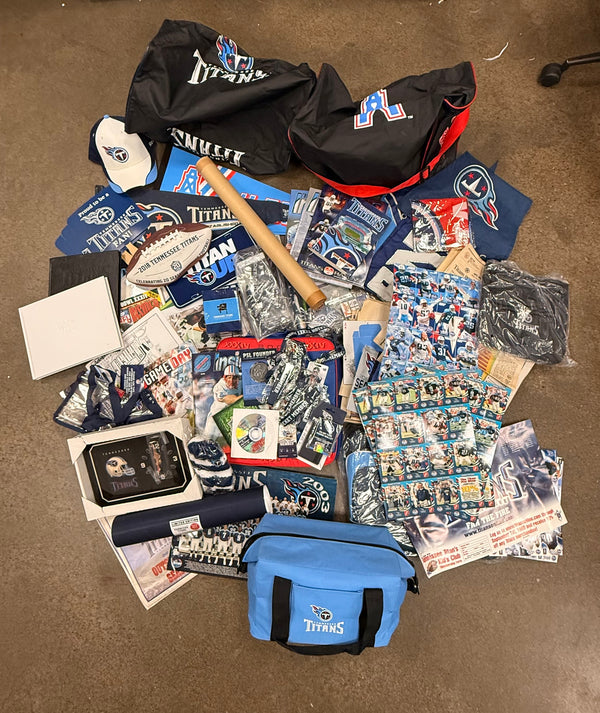 Tennessee Titans Memorabilia Lot - FINAL SALE