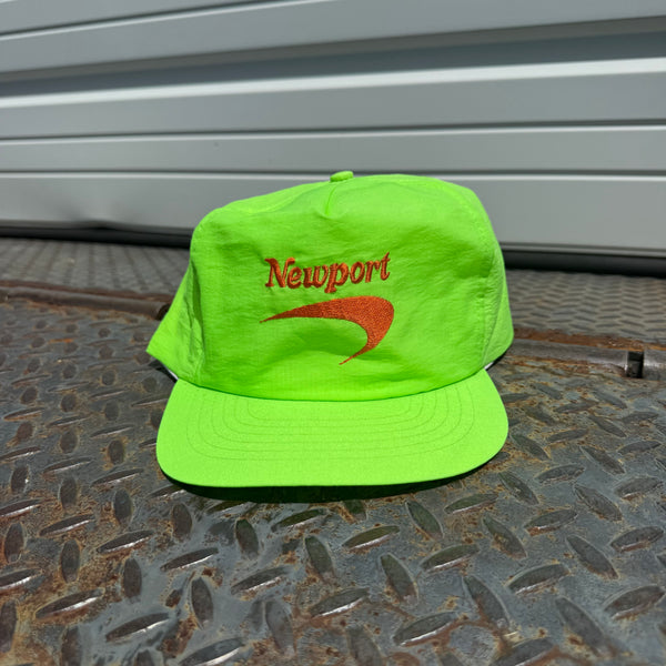 Vintage Neon Newport Summer Snapback - Safety Yellow