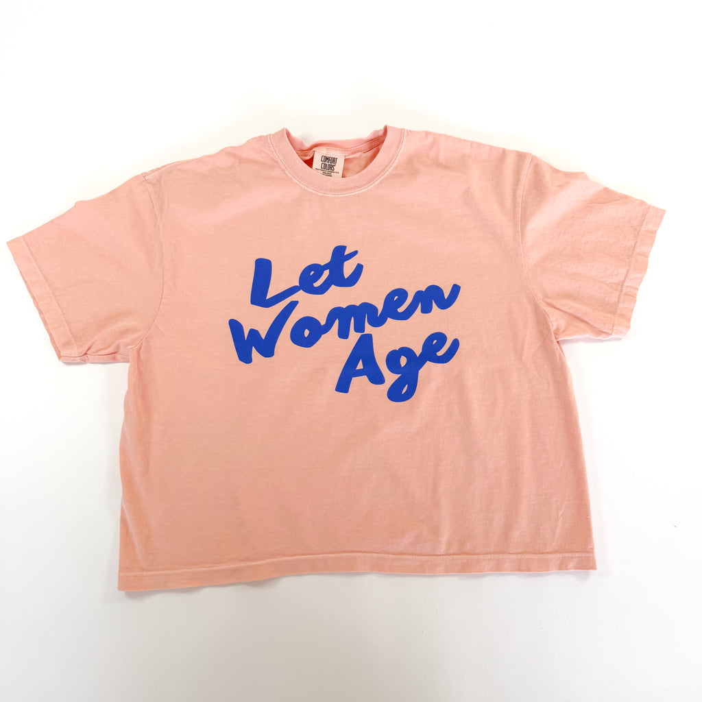 “Let Women Age” Boxy Crop Tee