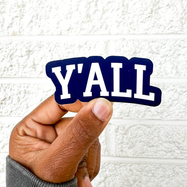 Y'all / Yall Sticker