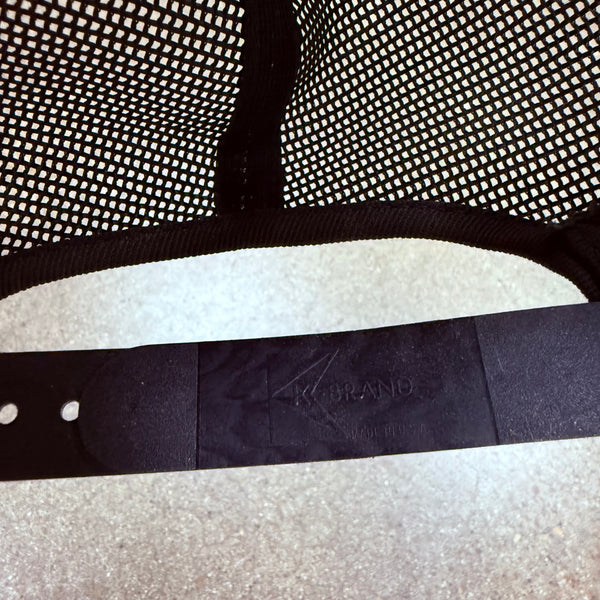 DEADSTOCK 80s John Crane Patch K-Brand Snapback miUSA