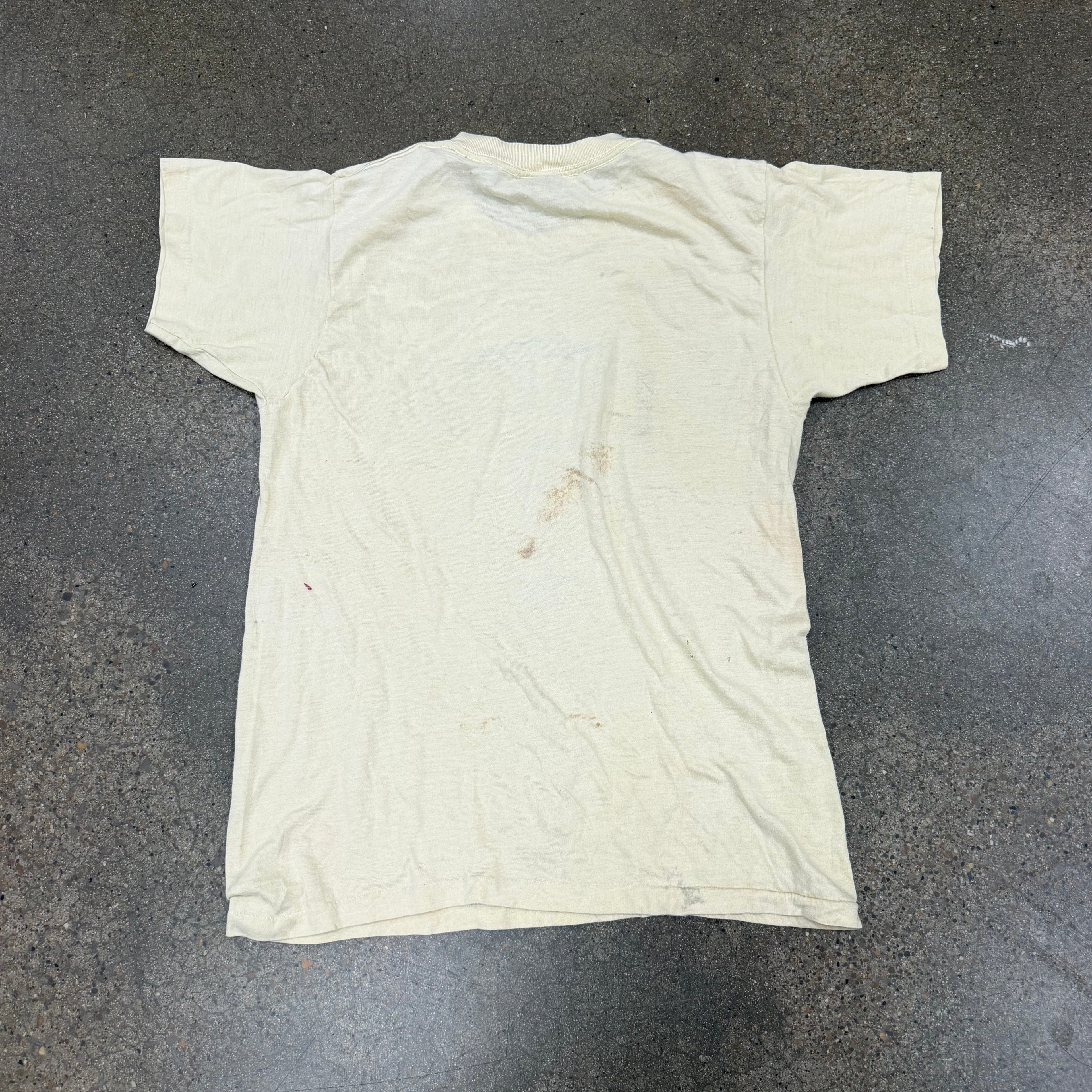 80s Distressed Nashville Litton Lions Single Stitch Tee - M miUSA