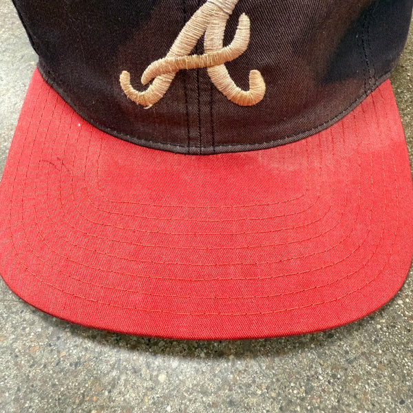 Faded 90s Atlanta Braves Snapback