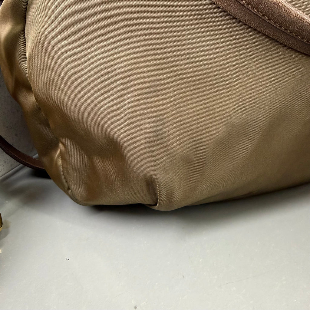 Authenticated Prada Tessuto Nylon & Leather Tote
