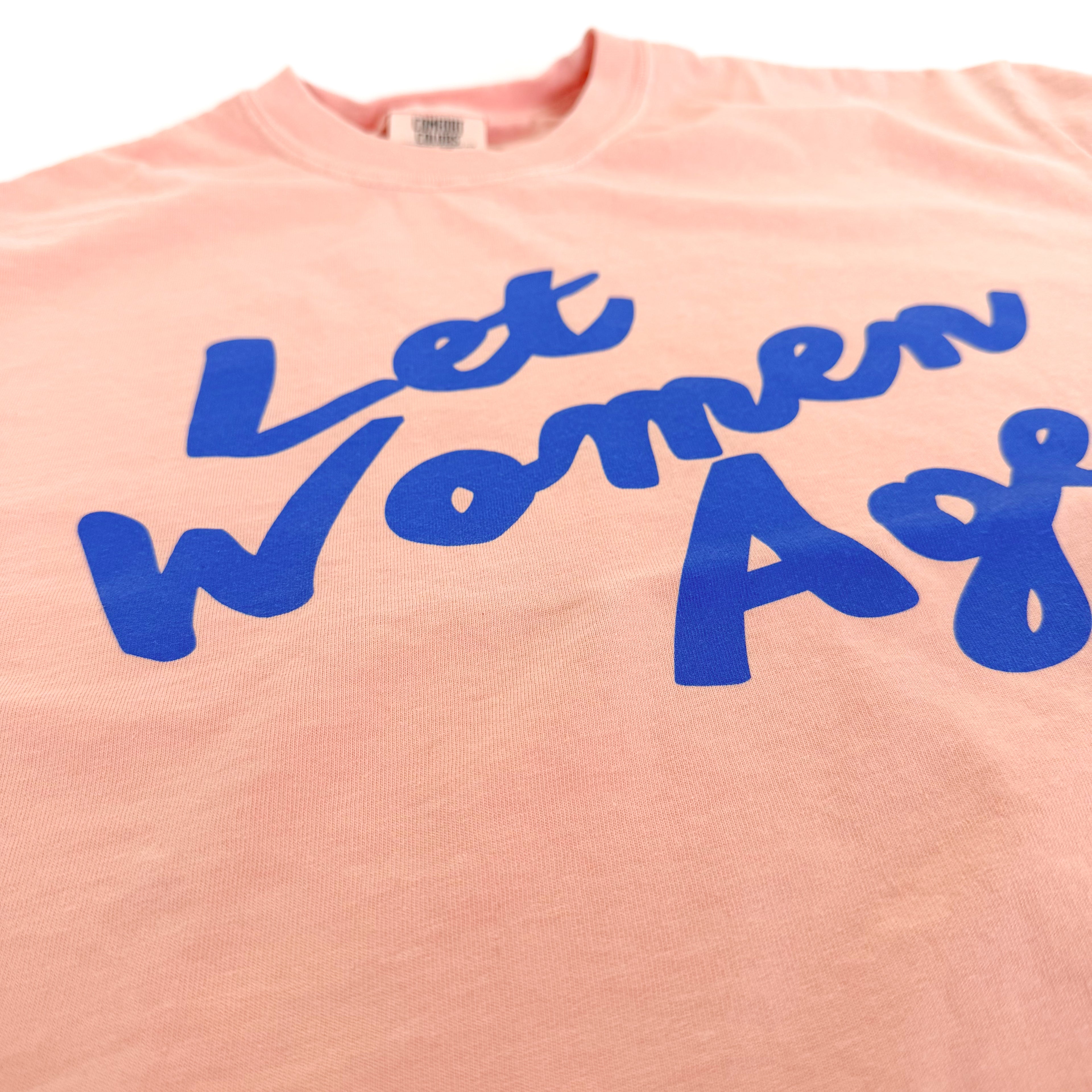 “Let Women Age” Boxy Crop Tee