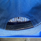 DEADSTOCK 80s/90s Weaver Leather Denim & Suede Snapback miUSA