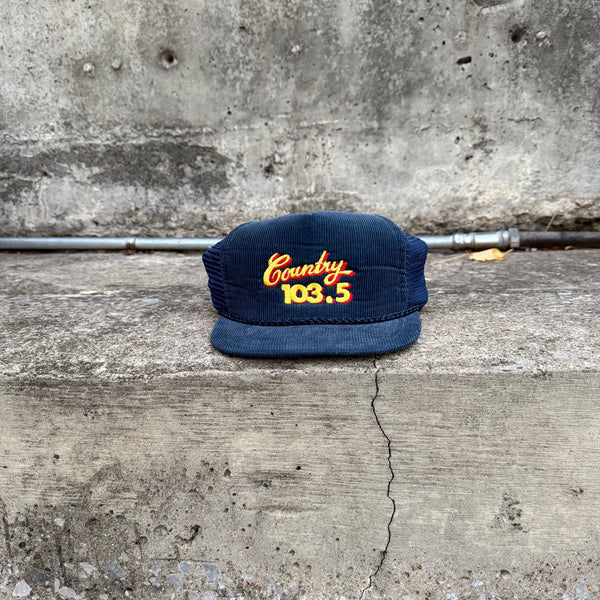 Country 103.5 Corduroy Snapback