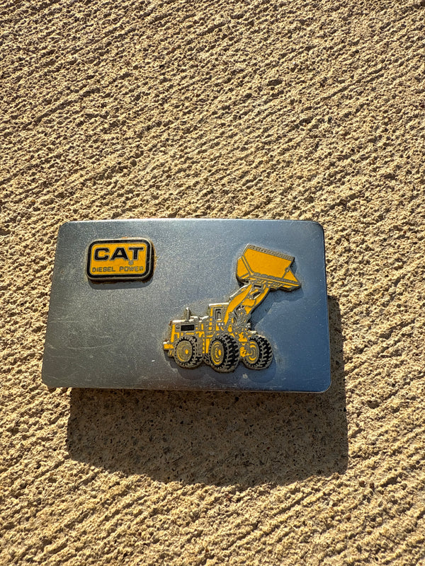 Cat Diesel Belt Buckle - 3.25”