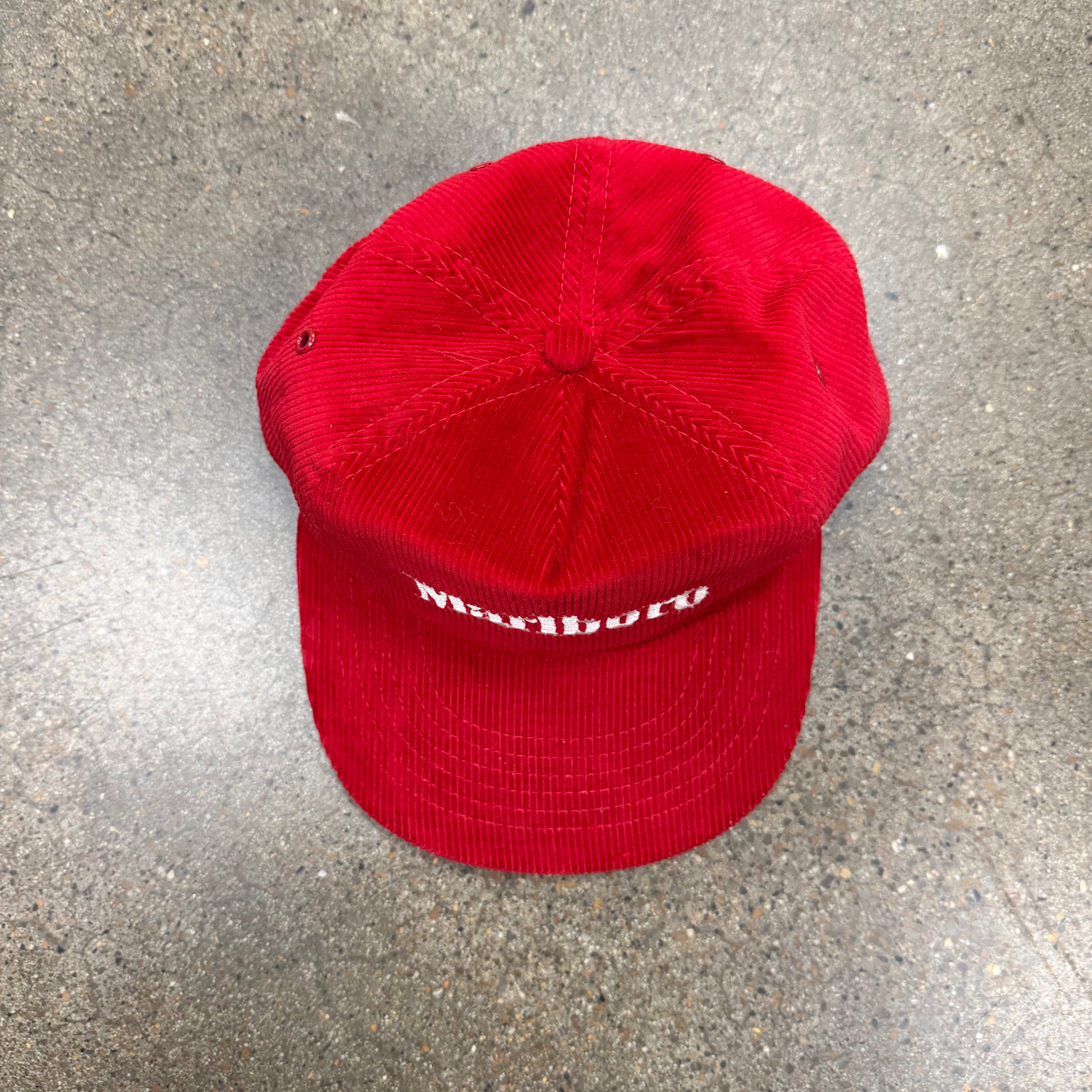 DEADSTOCK 90s Corduroy Marlboro Snapback