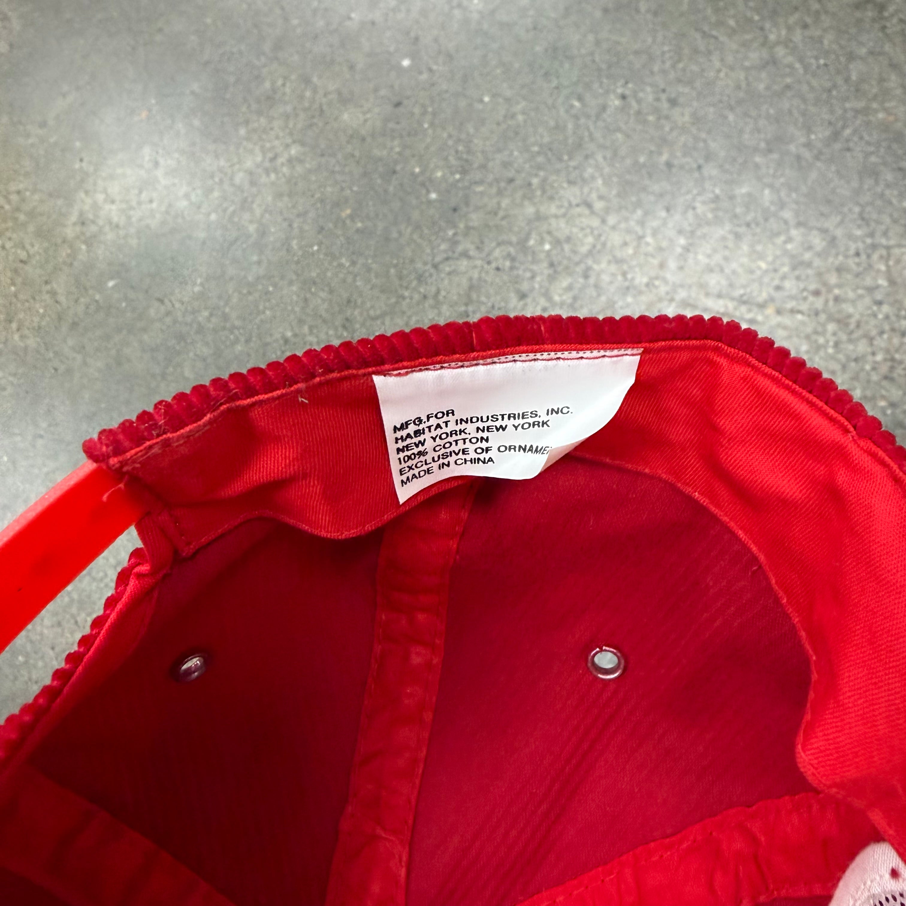 DEADSTOCK 90s Corduroy Marlboro Snapback