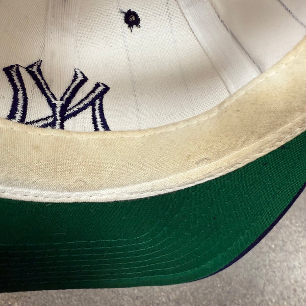 90s Two-Tone New York Yankees Pinstripe Snapback