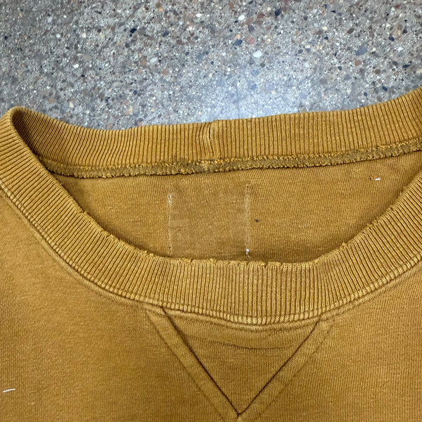 N.B.G. Custom Patch Crewneck - Sungold/Strawberry - 2XL