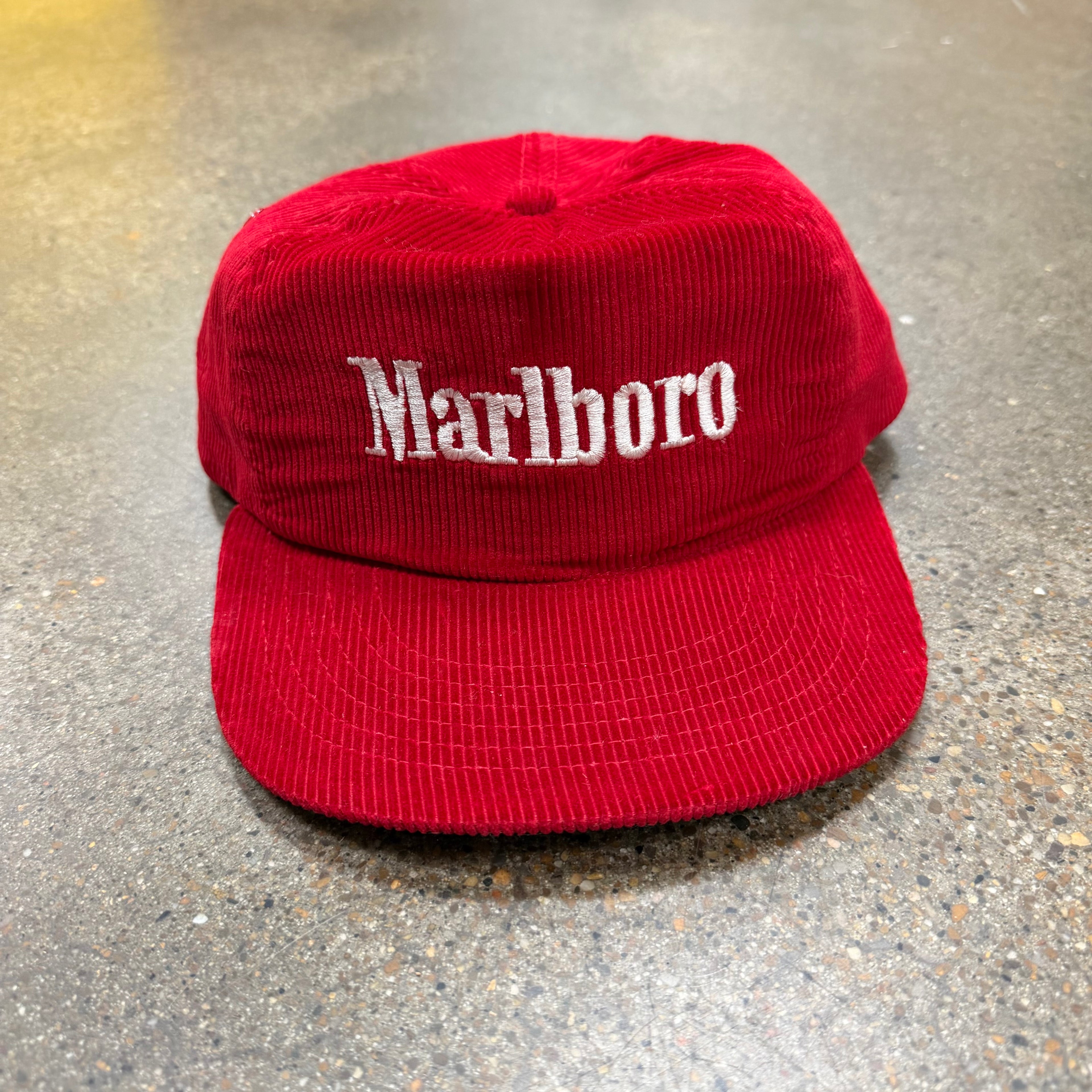 DEADSTOCK 90s Corduroy Marlboro Snapback