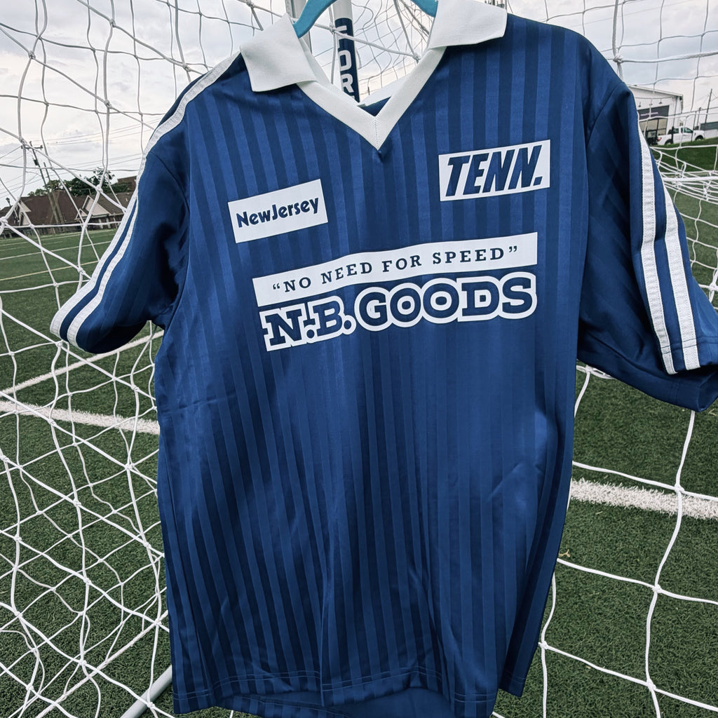 No Need For Speed Retro Boxy Soccer Jersey