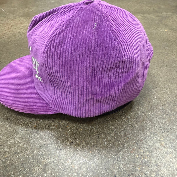 80s Hoosier Racing Purple Corduroy Snapback miUSA