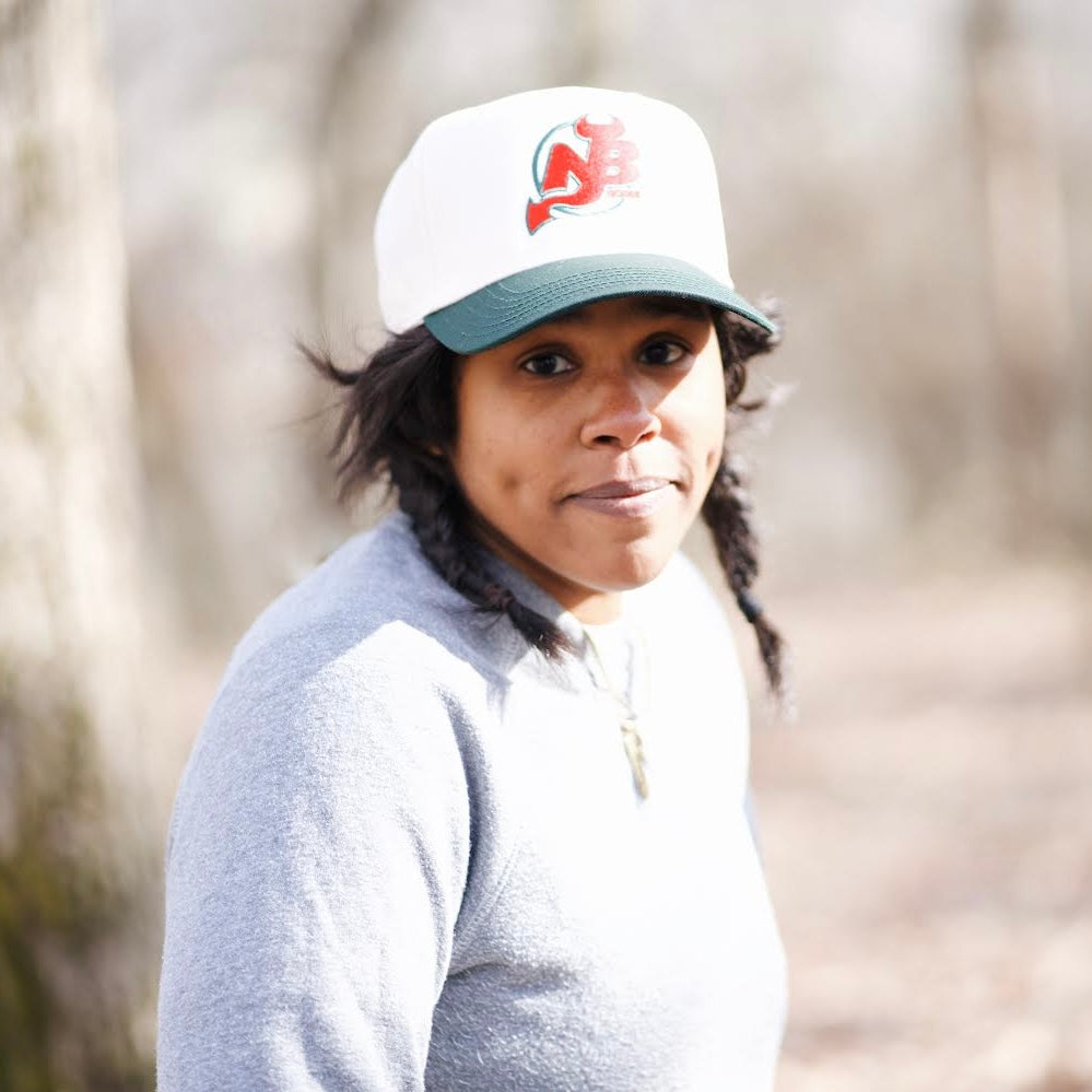 Devil-ish Structured Two-Tone Snapback