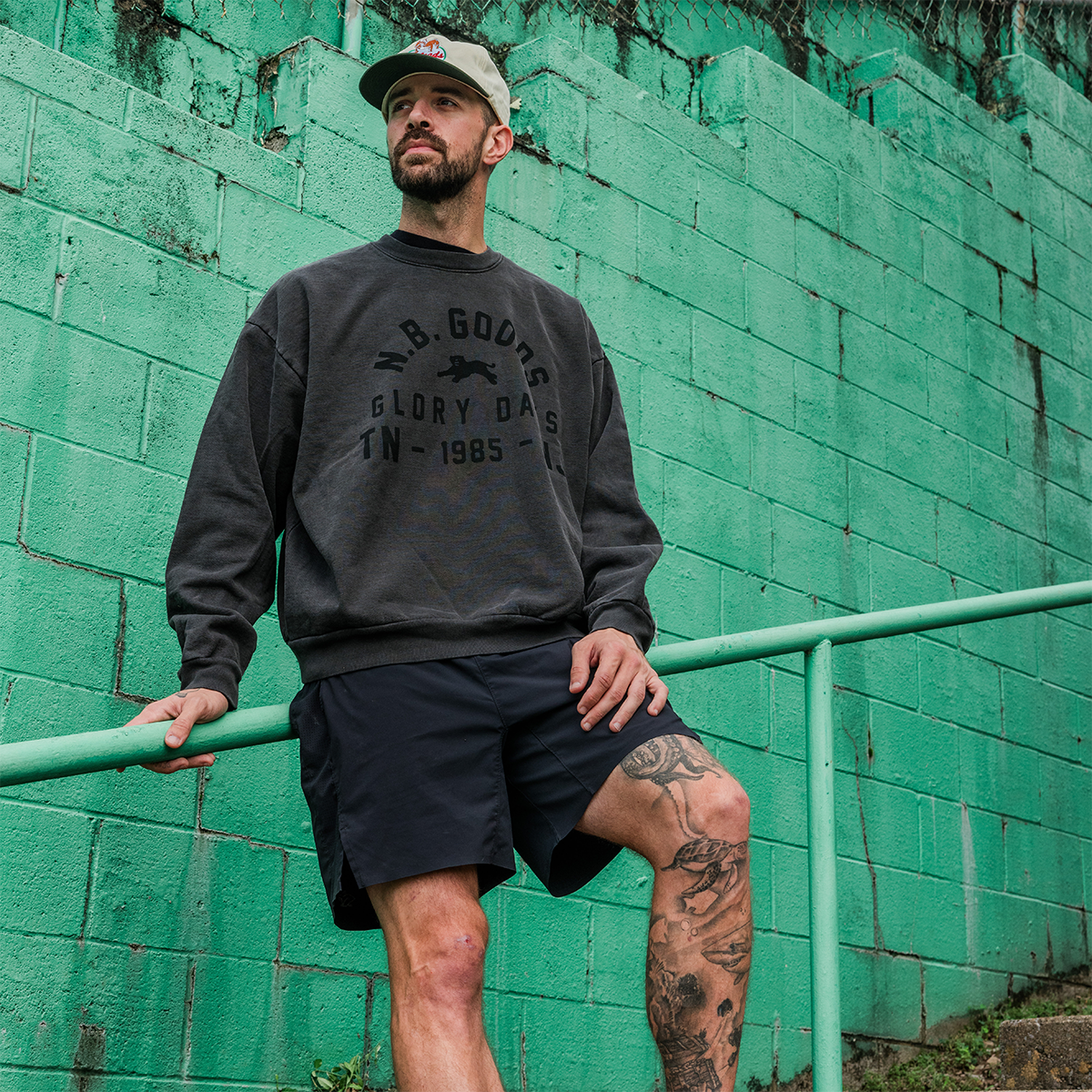 Glory Days Premium Monochrome Crewneck