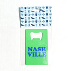Nashville Credit Card Bottle Opener