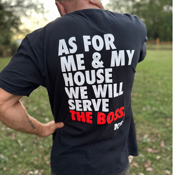 “We Will Serve The Boss” Bruce Tee