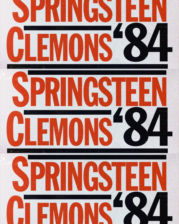 Springsteen / Clemons ‘84