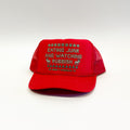 Home Alone Eating Junk Trucker Hat