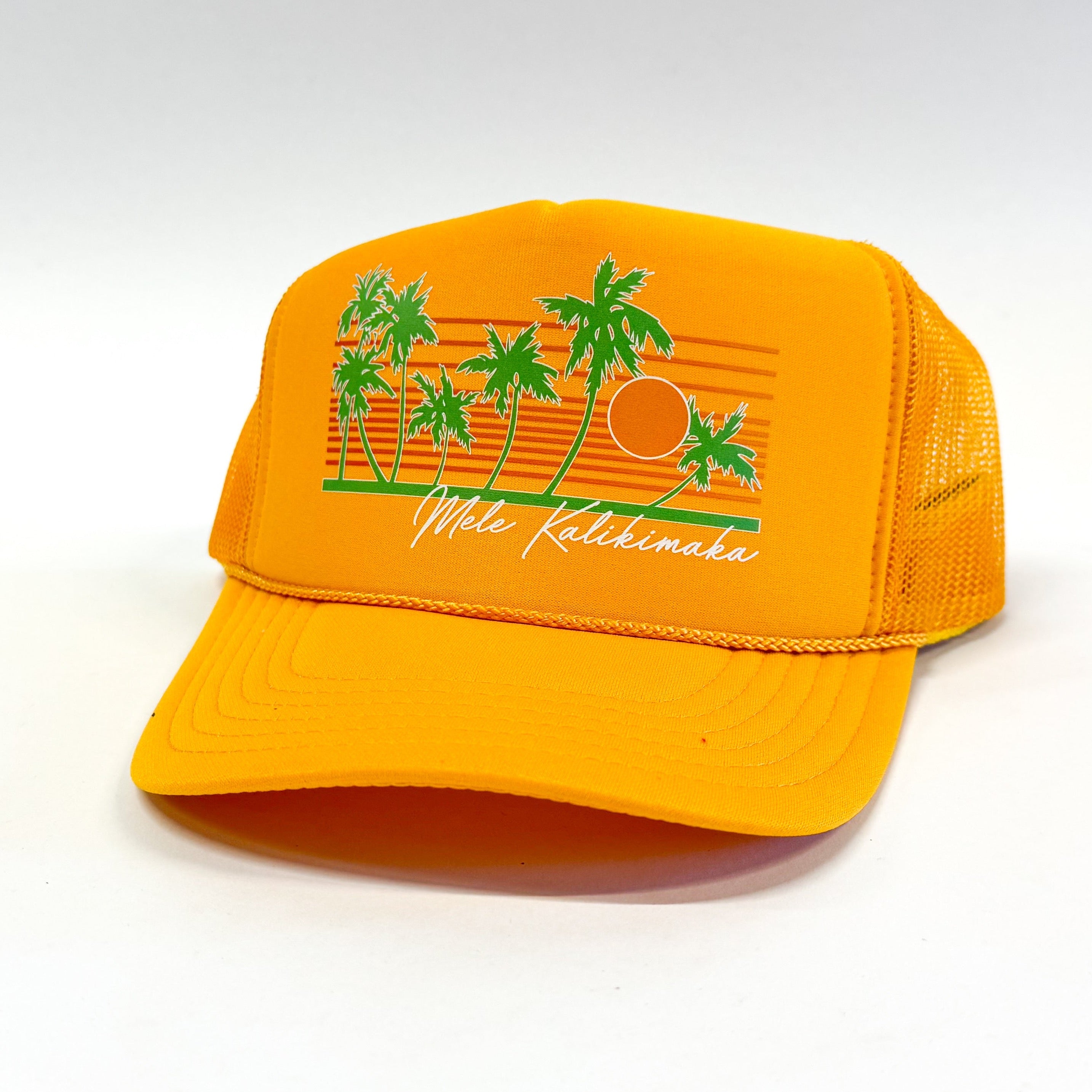 Mele Kalikimaka Hawaiian Christmas Trucker Hat