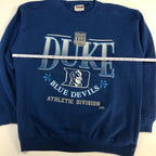 90s Team Edition Duke Big Print Crewneck - XL