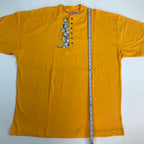 DEADSTOCK 90s Disney 101 Dalmations Henley S/S Tee - L/XL
