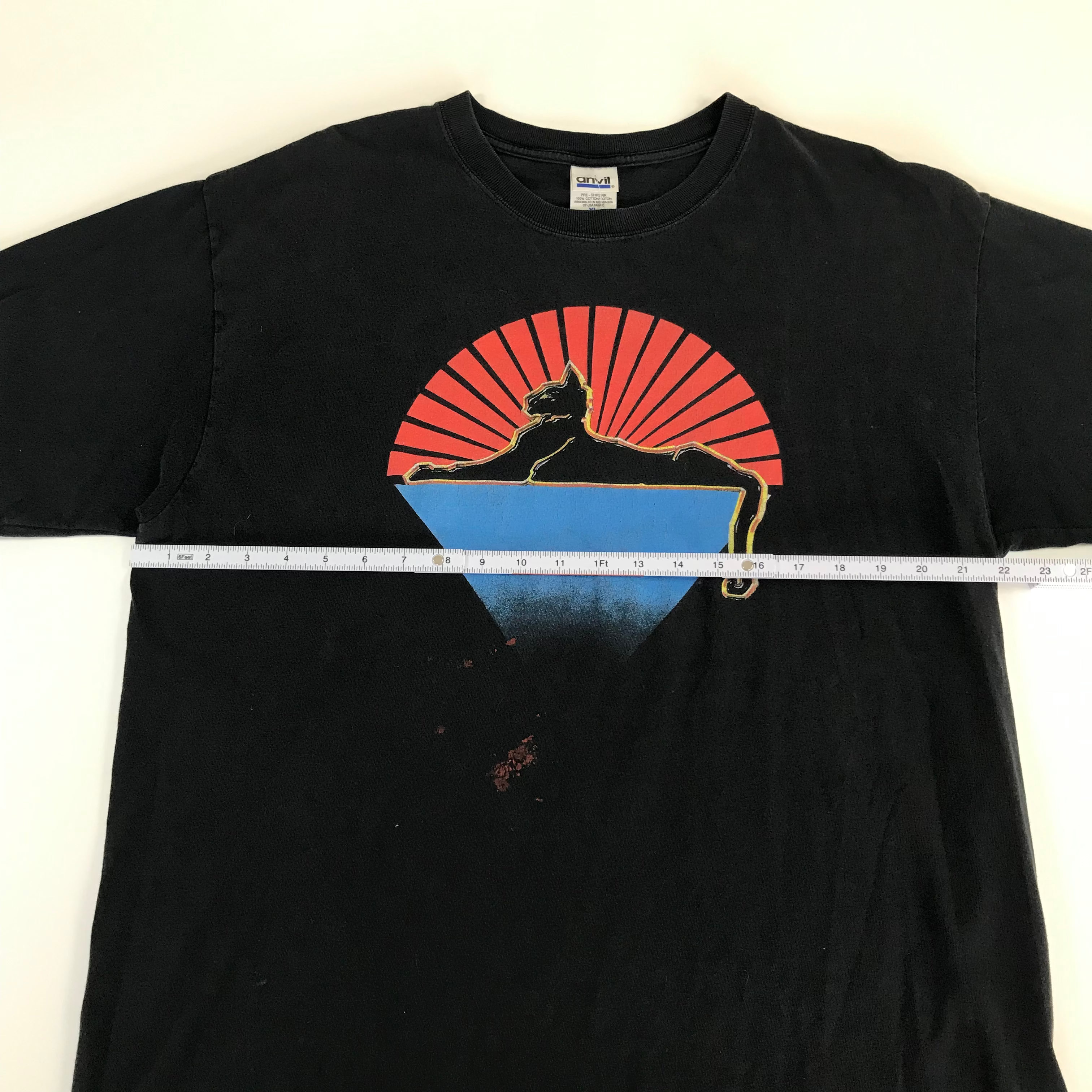 90s/Y2K Cats Under The Stars Jerry Garcia Tee - XL
