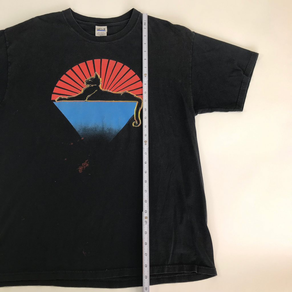 90s/Y2K Cats Under The Stars Jerry Garcia Tee - XL