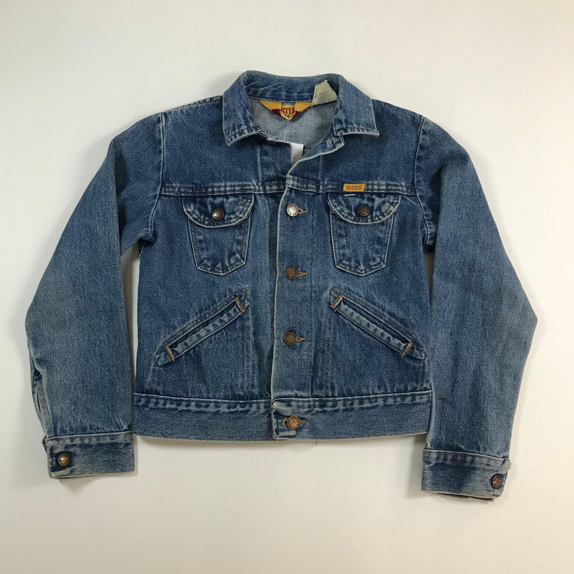 KIDS 80s Rustler Denim Jacket - M miUSA – N. B. GOODS