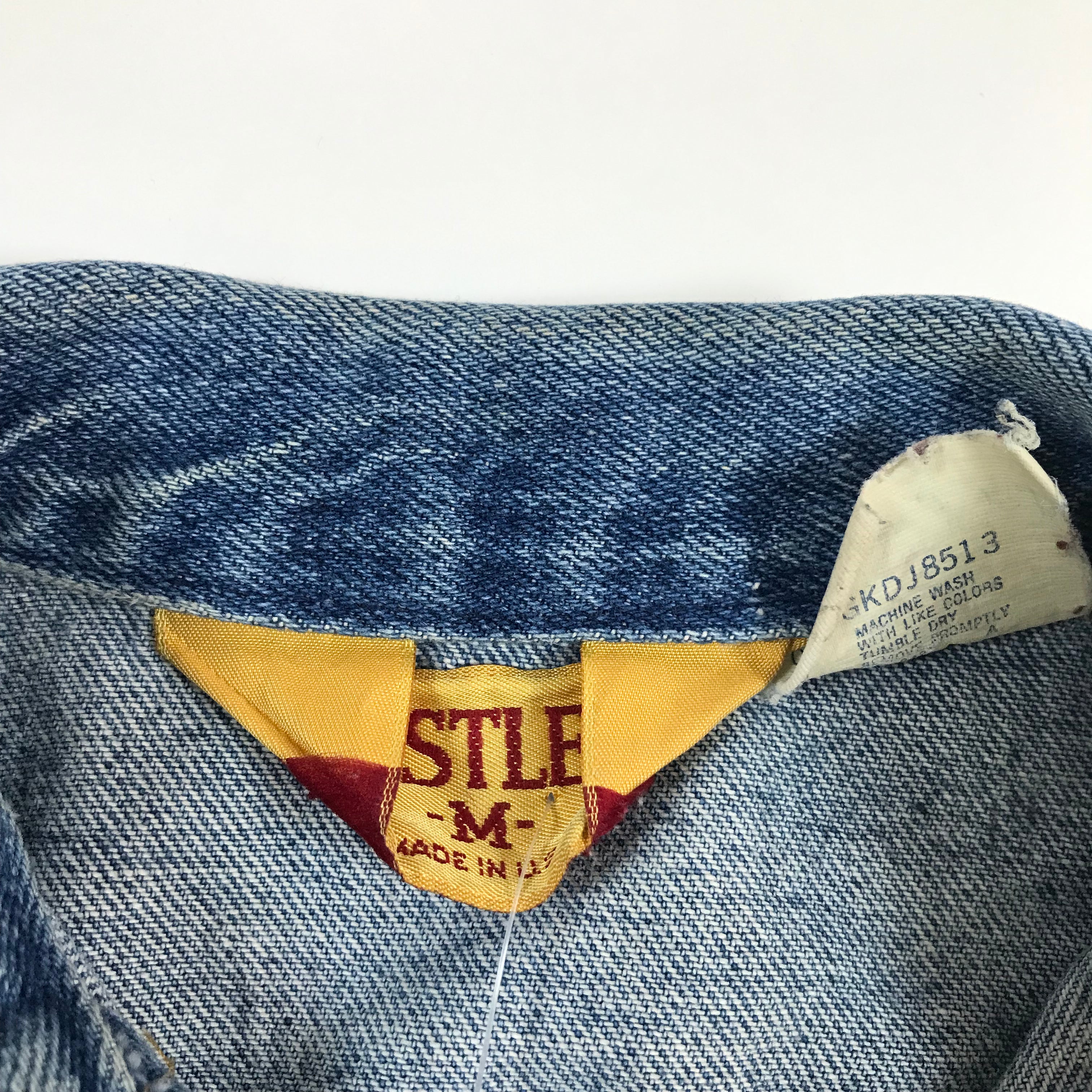 KIDS 80s Rustler Denim Jacket - M miUSA